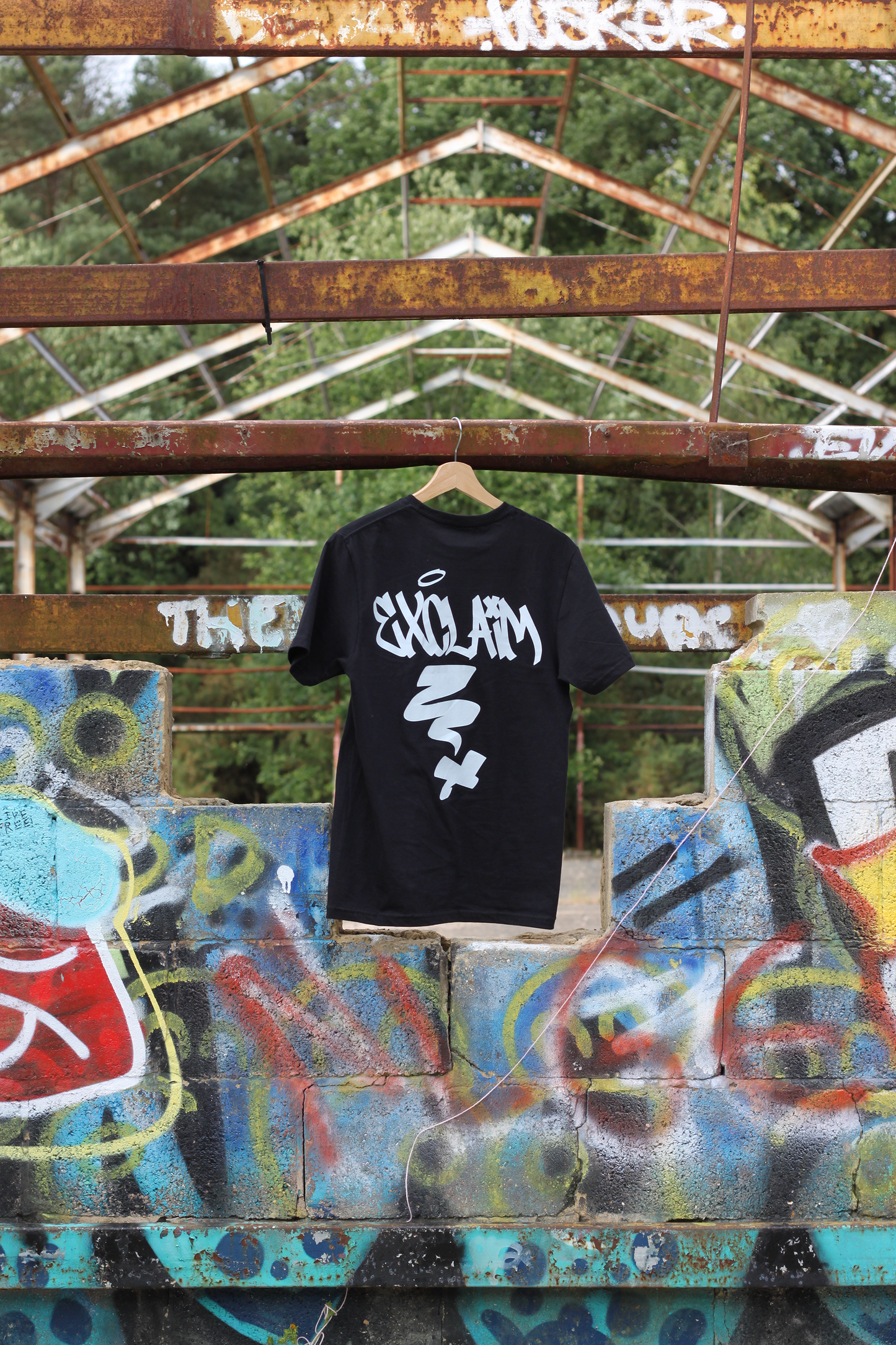 Black Exclaim T-shirt